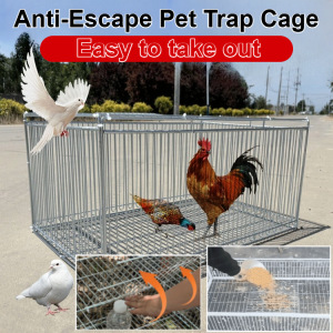 Outdoor Multi-Purpose Trapping Cage One Way Ingress Exgress Encryption Pet Bird Cages Rustproof Capture Device