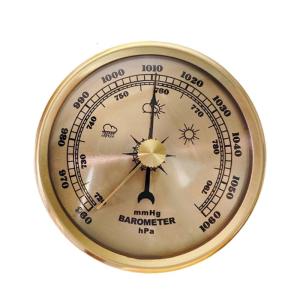 Decorative Metal Barometer Atmospheric Pressure Monitor Classical Homes Offices Gift 70mm 90mm 108mm 130mm Option