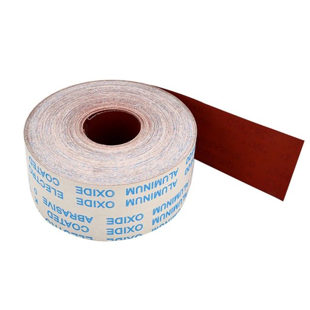 1/2/5M 4'' 100mm Width Sandpaper Roll Emery Cloth Sand Paper Sanding