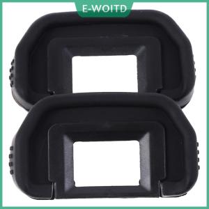 【E-WOITD】 2 xEF Rubber Eye Cup Viewfinder Eyepiece For EOS 80D 70D 60D Mark II 5D2 Goggles