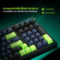 [คีย์บอร์ดภาษาไทย]Machenike K1 Gaming Keyboard Thai Keyboard คีย์บอร์ดเกมมิ่งแบบมีสาย 98 ปุ่ม แบบ RGB Backlit คีย์บอร์ดเงียบพร้อมปุ่มหมุนและแผงตัวเลข. 