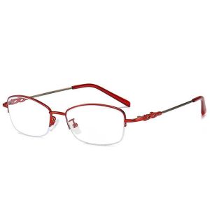 SUTONGXUE PC Elderly Reading Glasses Titanium Alloy Elastic Anti Blu-ray Eyewear New Lightweight Half-frame Presbyopic Glasses Men