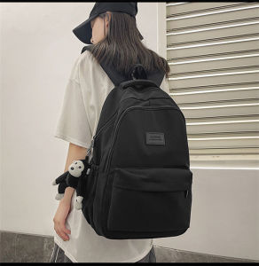 Fashion korean waterproof casual bag for women Large-capacity High School Student Backpack Ins Japanese Schoolbag Female Korean Girl Bagpack Men