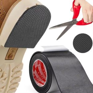 1M/Roll Anti-skid Sticker For Sole Self-adhesive Tape Sole Protector Mat Silent Wear-resistant Tape For High Heels Silent Pad For Shoes Anti Slip Sole Sticker Self-adhesive