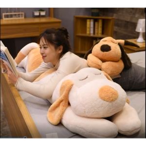 (60CM-130CM)Papa dog plush toy fluffy stuffed animal plushie pillow doll kid birthday gift
