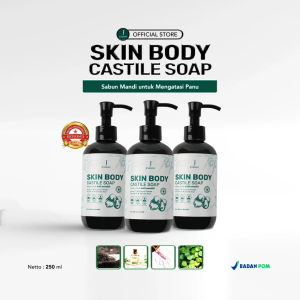 Bundling 3 Paket Jevarine Skin Body Castile Soap - Sabun Mandi Aman Untuk Kulit Sensitive Membantu Mengatasi Kulit Berjerawat Kulit EksimPanu