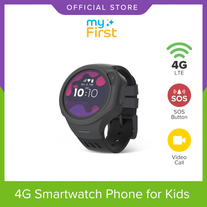 myFirst Fone R1c 4G Smartwatch Phone for Kids with Voice Call