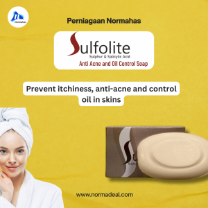 Sulfolite SULFUR & SALICYCLIC ACID SOAP 75G/ ANTI-BACTERIAL SOAP 75G/THERAPEUTIC SOAP 75G/ANTIBACTERIAL 75g