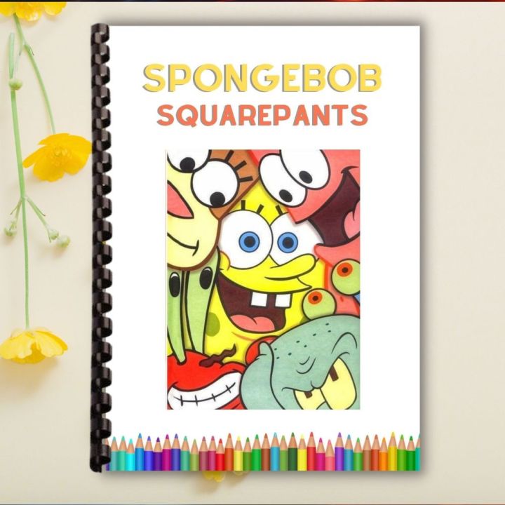 Spongebob Squarepants Coloring Book - Best for Giveaways and Gifts All