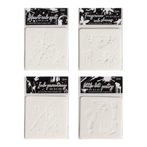 6 Pcs Ink Dots Stencils Heart Drawing Templates Art and Craft Stencils For Scrapbooking Handmade Cards And Art Projects