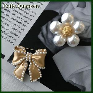Caile Bow Brooch Baroque Trendy Elegant Brooch Pins Party Wedding Gifts