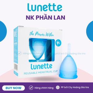 Cốc Nguyệt San Lunette Màu Xanh – Hàng Chính Hãng