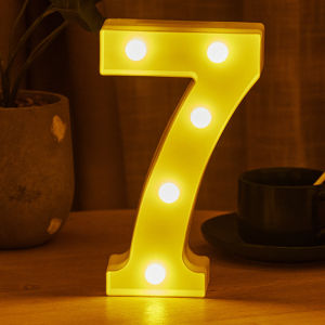 【COD】 A-Z 3D Letter LED Alphabet Decor Lamp Solar Meteor Shower Rain Lights DIY Small Mini 3D Letter LED Night Light