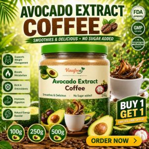 BUY 1 GET 1 | Avocado Extract Coffee | Herbal Coffee | Instant Coffee Drink |  Natural Fat Burn Coffee Drink 250g