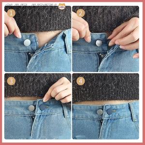 CISWGE 1Pcs Pants Extender Buttons 15mm 18mm Flexible Waist Extenders For Jeans Pants For Women Men Pregnancy Jeans Skirt
