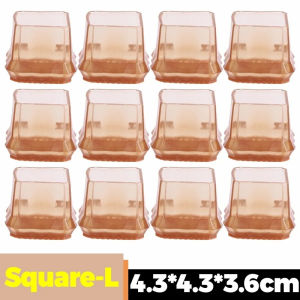 Dizoey 24/2Pcs Silicone Chair Leg Protectors Chair Leg Cup Furniture Table Leg Covers Non Slip Reduce Noise Floor Protector Pads Wear-resistant