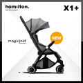 Hamilton X1 Plus Magic Fold Stroller (FREE Stroller Colour Pack - 1x Stroller Seat + Canopy) Baby Phoebe Auto Fold Stroller Hamilton X1+ Lightweight Hamilton New Version. 