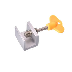 Aluminum 1Pc Window Lock Keyed Anti-Theft Window Limiter Sliding Lock For Home Protection
