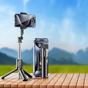 Selfie Stick Cell Phone Photo Live All-in-one Telescopic Bracket Portable Handheld Photography Three-legged Bracket