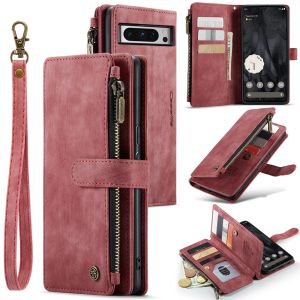 Case For Google Pixel 11 10 Pro XL / Google Pixel 9 Pro XL Google Pixel 8 8 Pro / Google Pixel 9A 8A 7A Magnetic Leather Wallet 10 Card Slots Flip Cover Casing