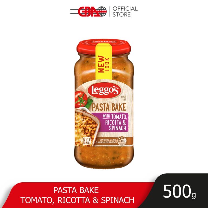 Leggo's Pasta Bake 500g Tomato Ricotta Spinach Lazada