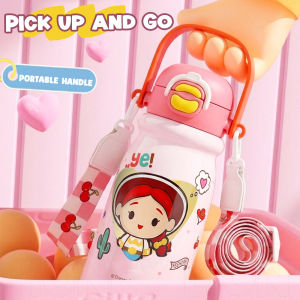 Disney Toy Story Insulated Cup 600ml 5 Layer Vacuum Technology 316L Stainless Steel Leakproof Triple Drink Bottle- HoneyLion