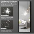 【Warranty】European style mirror Floor mirror Simple mirror Standing Long Mirror full length mirror motor mirror home mirror with stand Standing Cermin Dinding Besar Modern Nordic 150x37cm OOTD Full Body Standing Long Mirror Sta. 