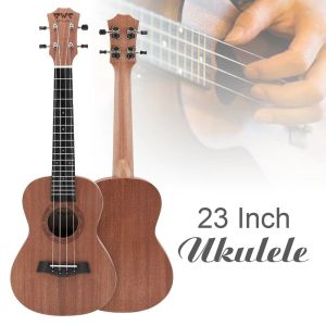 21 / 23 / 26 Inch Tenor Ukulele Concert Acoustic Guitarra Cutaway 4 String Guitar Mahogany Wood Ukelele Hawaii Soprano Ukulele2026