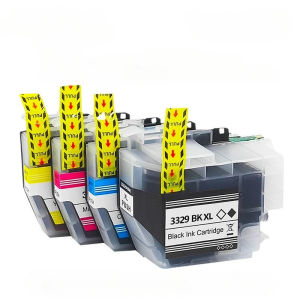 Compatible LC3329XL BK/C/M/Y Ink Cartridges Replacement for Brother MFC‑J5930DW MFC‑J6935DW Inkjet Printers Third‑Party Compatible Consumables