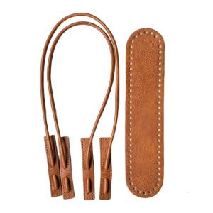 ชุดงานฝีมือกระเป๋าใส่ของที่ทันสมัยพร้อมฐานเปลี่ยนได้และสายรัด78ซม. กระเป๋าสะพายไหล่ทำมือแบบ DIY