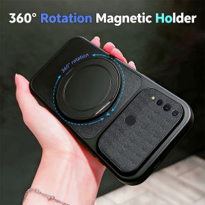 360 °   Rotating Stand Magnetic Phone Case Compatible With Phone Case For OPPO A31 2020 Phone