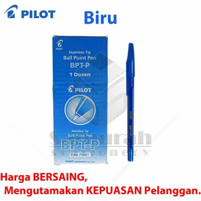 Ballpoint Pilot BPT-P Fine Point / Pulpen BPTP Asli Original Per Pack(ORIGINAL PRODUK)