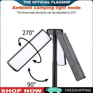 【New Arrival】 3000mAh Telescopic Camping Light Rechargable Tent Light with Stand Camping Lamp for Camping Hiking Fishing