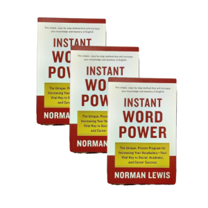 SLearning Books to Enhance Skills and Knowledge Books to Enhance Skills – Instant Word Power by Norman Lewis English Learning Book Self Help Vocabulary Builder Study Guide for Academic Career Success