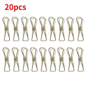 Yespery 10 cái kim loại phơi vớ và Windproof Clip dây đèn kẹp cố định