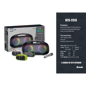 Bts.Shop BTS-2001 IKARAOKE SOUNDBAR WITH SUBWOOFER Karaoke Bluetooth Speaker with Rechargeable