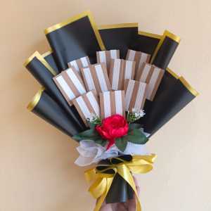 Ready Buket Kosongan Untuk Snack Coklat Kopi Foto Polaroid / Buket Snack Jajanan / Buket Hadiah