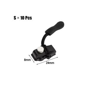 10Pcs Ritsleting Pengganti Zipper universal Penarik ritsleting pengganti penarik ritsleting cocok untuk berbagai produk ritsleting Dapat Dilepas Pengganti Penarik Ritsleting Aksesori Fashion Uniseks / resleting pengganti zipper jacket