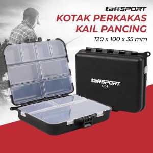 COD Kotak Kail Dan Alat Pancing TaffSPORT Box Anti Air Murah Kuat Tahan Banting