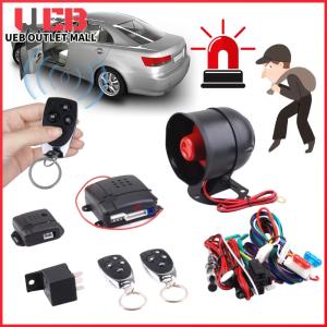 UEB Keyless Entry Car Alarm with 2 Remotes for Enhanced Security and Customizable Features
