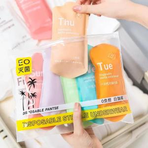 🇸🇬【SG Seller】Women Disposable Panty Travel Hygiene Underwear Individually Packed Breathable Period Panties No Wash Needed