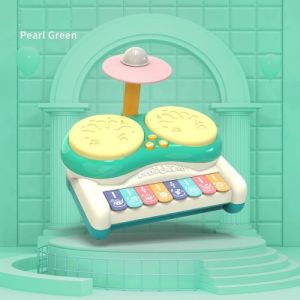 TokoYoyo Mainan Anak Edukasi Bayi Jazz Drum Elektronik Musikal Motorik Sensorik Lampu Kado Anak