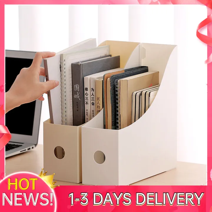 Document Rack File Stand Book Holder Office Table Storage File Box A4 ...