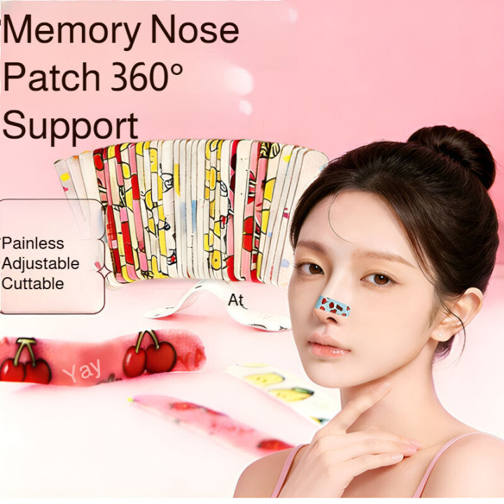 Professional Nose Shaper Adjustable Nose Wing Patch Memory Bridge Support Nose Lifting Wing Reduction Cosmetic Nose Enhancement Device