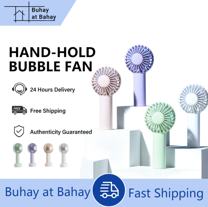 Inline Mini Fan Stylish Portable and Lightweight 3 Speed Wind Handheld ...