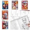 taz1345 nezha drawing book 哪吒绘画书 3/2pcs/set 40 Pages Ne Zha Drawing Book Colorful 32 Pages Children's Graffiti Notebook Nezha Painting Described Copy Album Cartoon Coloring Book Boys. 