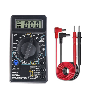Small LCD Digital Multimeter with Frequency Counter Auto Ranging Function ABS for Electronic Repair & Maintenance