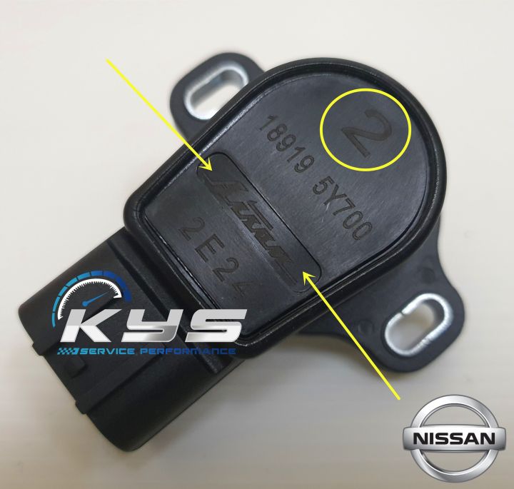 189195Y700 AISAN Japan ACCELERATOR PEDAL POSITION SENSOR ACC