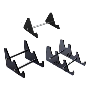 Black Acrylic Tablet Stand Computer Mechanical Keyboard Rack Holder For Organized Workspaces Ideal For Office & Home Use