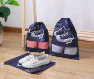 Túi Đựng Giày Dép Chống Bẩn Có Dây Rút Mang Đi Du Lịch Rất Tiện Lợi Túi Đựng Giày Thể Thao Hoạ Tiết -Size Lớn